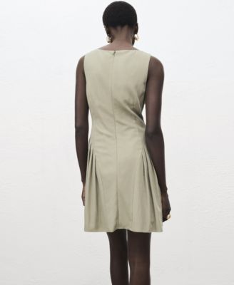 Women's Short Pleated Dress