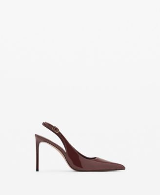 MANGO - Women's Patent Heeled Shoes