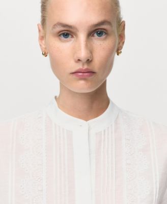 Women's Lace Details Blouse