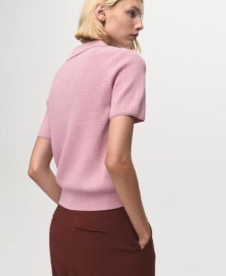 Women's Shirt Collar Sweater