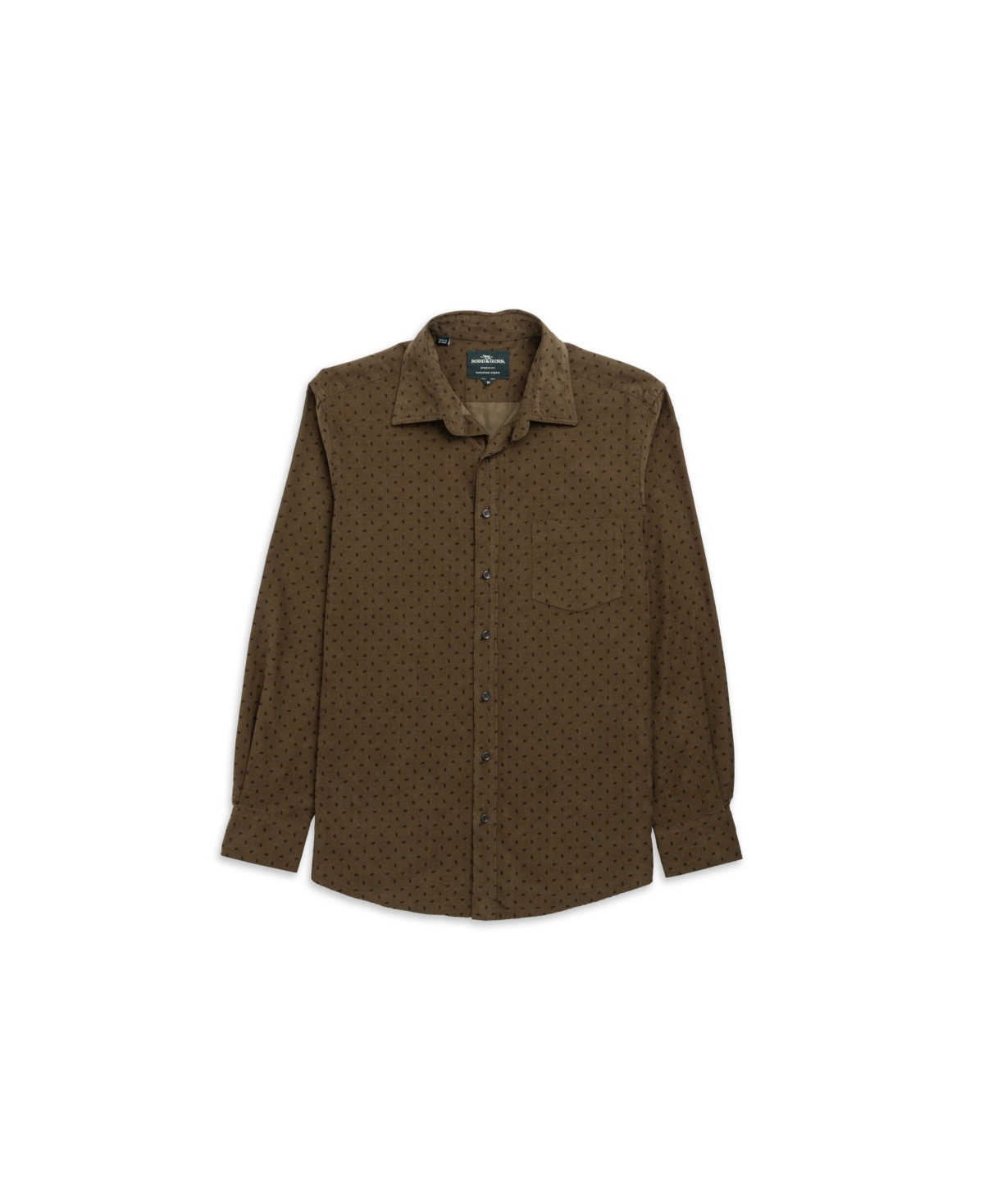 Rodd & Gunn Harrington Sports Fit Shirt In Brown