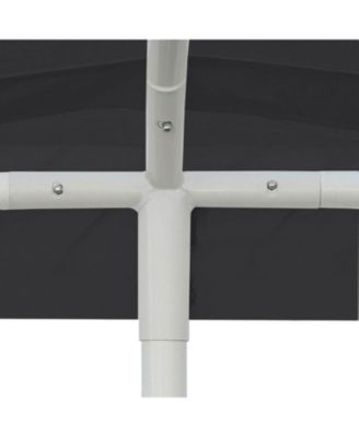 Domain 10 x 20 Foot Instant Canopy Tent Set, Black (2 Pack)