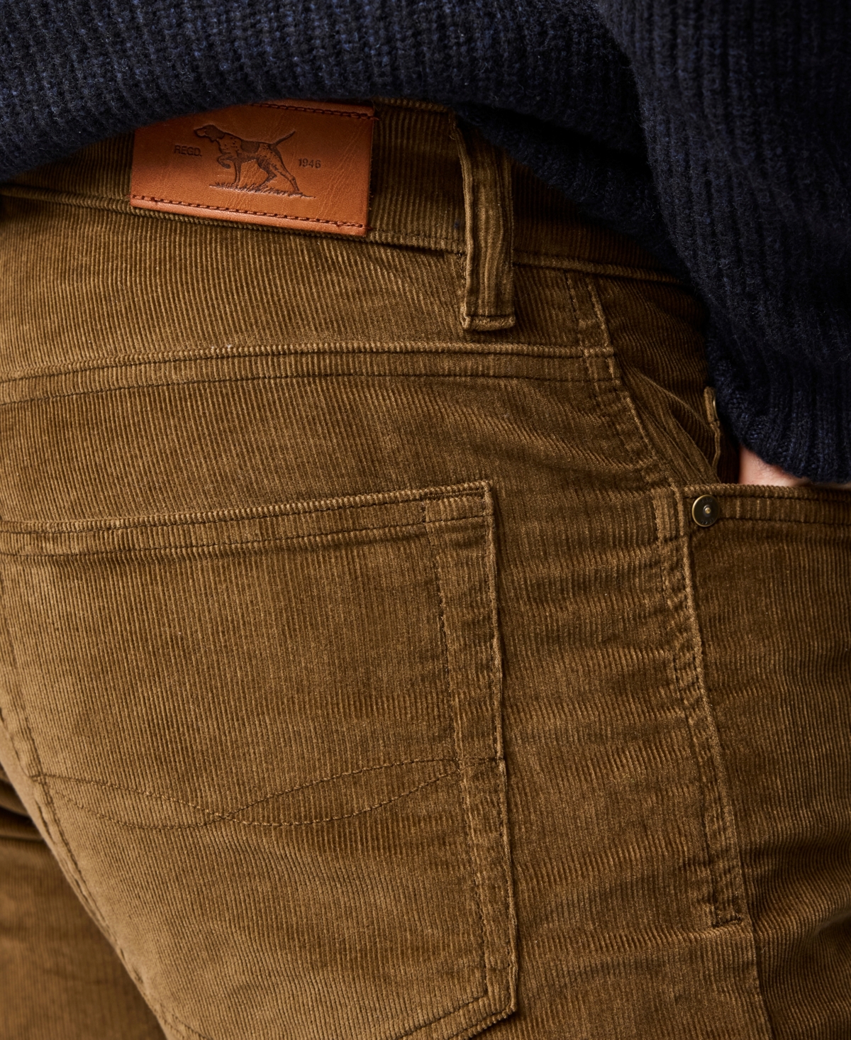 Rodd & Gunn Ashhurst Straight Fit Jean In Brown