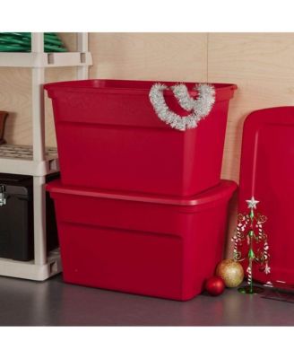 18 Gallon Seasonal Storage Bin (8 Pack) and 30 Gallon Bin (6 Pack)