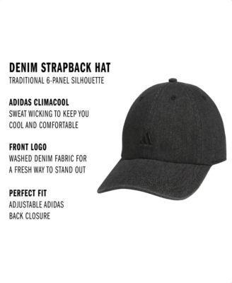 Women's Denim Strapback Hat