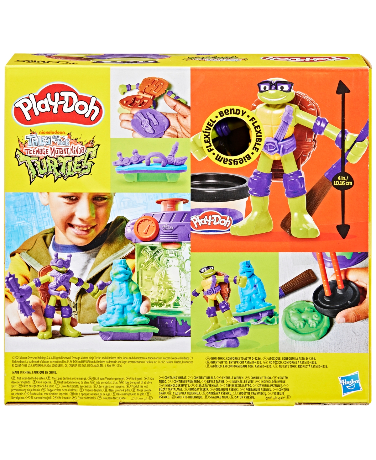 Play-doh Teenage Mutant Ninja Turtles Mutation Station Playset In Multi