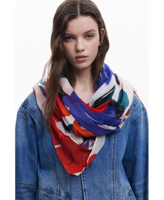 Women's Arty floral scarf