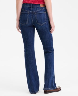 Women's Double Knot High-Rise Straight-Leg Jeans