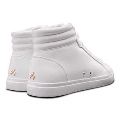 Kids White High-top Sneaker