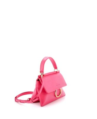 Small Faye Top Handle Bag Leather