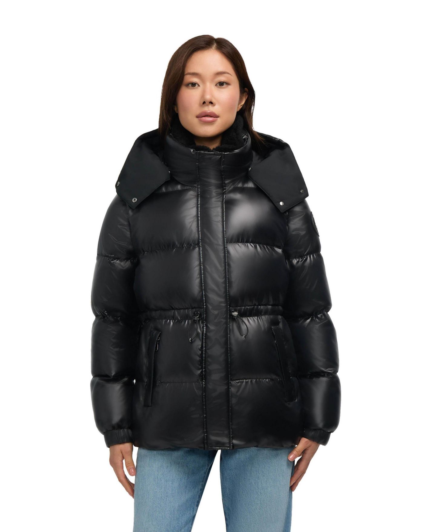Женская куртка PAJAR Halo Puffer with Removable Hood and Faux Sherpa Bib — фото 1