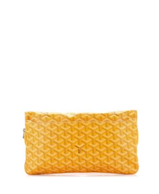 Saint Marie Clutch Coated Canvas