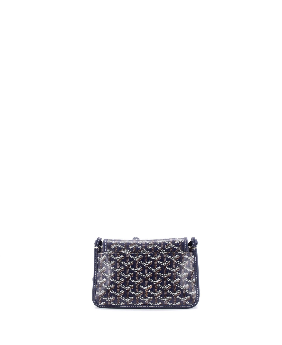 Pre-Owned Goyard Plumet Clutch Wallet Coated Canvas