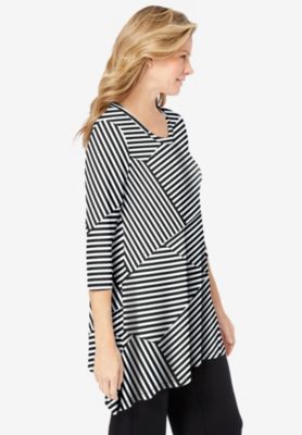 Plus Size Swing Hem Tunic