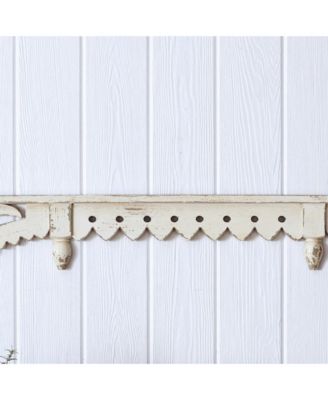 Rustic Wooden Wall Shelf Charming and Functional Home Decor