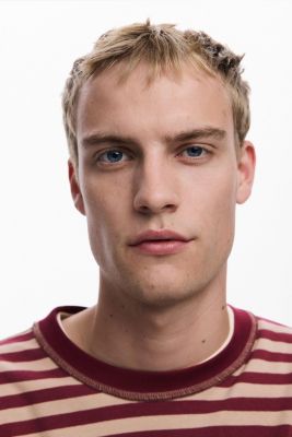 Men's Grunge striped T-shirt