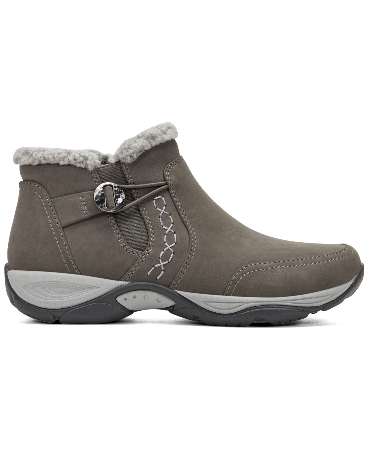 Easy Spirit Women's Erique Cozy Cold Weather Booties In Gray