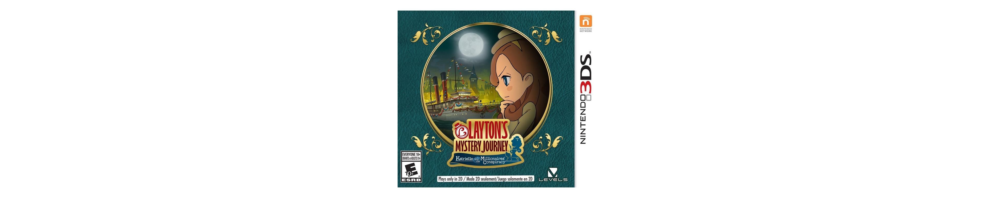 Nintendo Layton's Mystery Journey: Katrielle and The Millionaire's Conspiracy