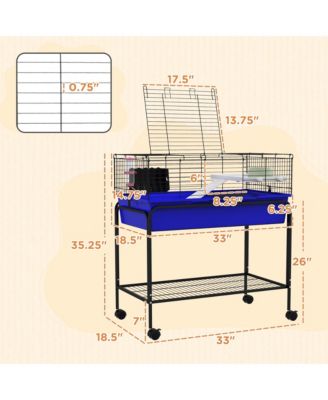 Small Animal Cage Guinea Pig, Hedgehog, Ferret,