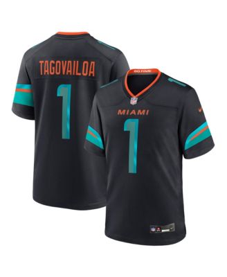 Men's Tua Tagovailoa Navy Miami Dolphins NFL Rivalry Game Jersey