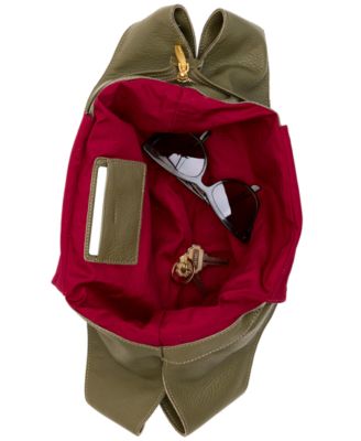 Tom Zip Large Leather Hobo Bag