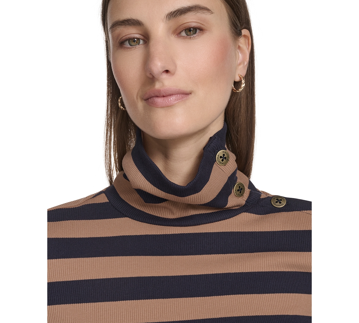 Nautica Jeans Women's Turtleneck Top