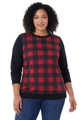Plus Size Within Printed Sweatshirt
