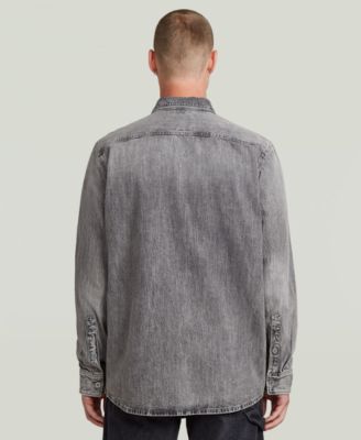 Men's Faded Denim Shirt