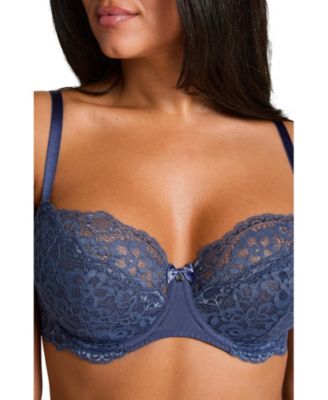Hunkemoller Women's Hunkemoller Marine Non-Padded Underwired Bra