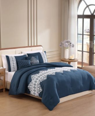 Jaylyn Embroidered 5-Pc. Comforter Sets