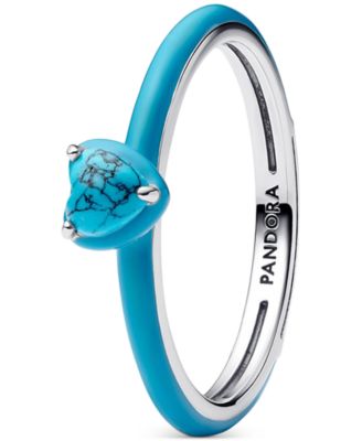 Turquoise Heart Stone Ring