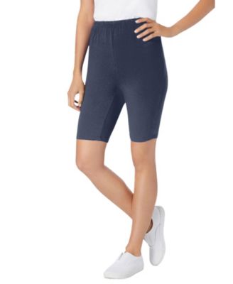 Plus Size Within Stretch Cotton Bike Short