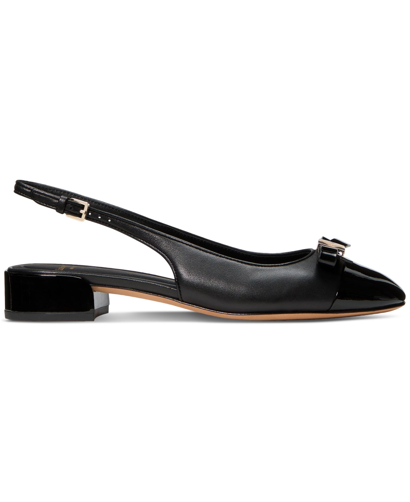 Женские туфли Kate Spade New York Deco Bow Slingback, цвет: Чёрный — фото 2