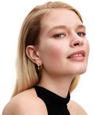 Twisted Hoop Earrings