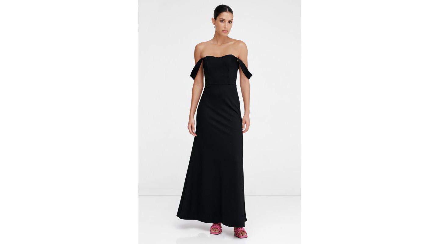 Женское платье Marcella Grace Multi-Way Boned Bodice A-Line Cocktail, цвет: Чёрный — фото 10