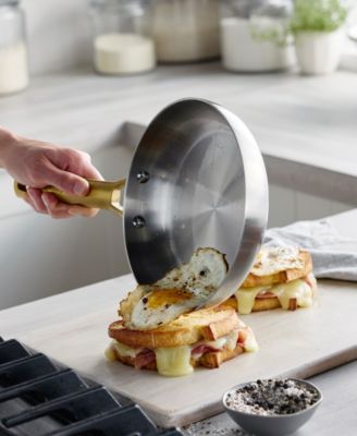 Stainless Steel 2-Pc. Frypan Set