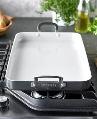 Bobby Flay Ceramic Nonstick Double 11" Burner Griddle