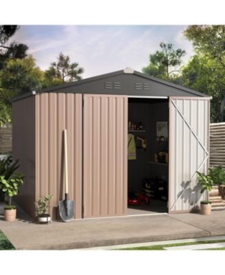 8'x6' Outdoor Storage Shed
