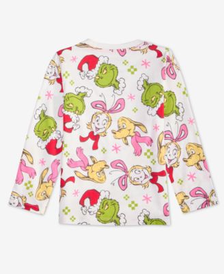 Girls' Toddler 2T-4T Grinch and Friends Printed T-Shirt, Macy's Exclusive