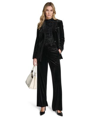 Petite One-Button Jacket