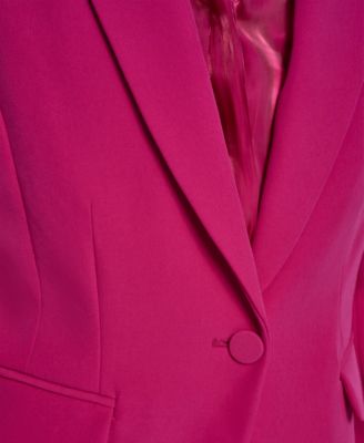 Petite 1-Button Notch Collar Jacket