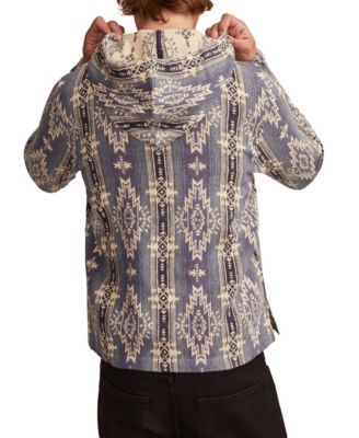 Men's Long Sleeves Woven Jacquard Baja