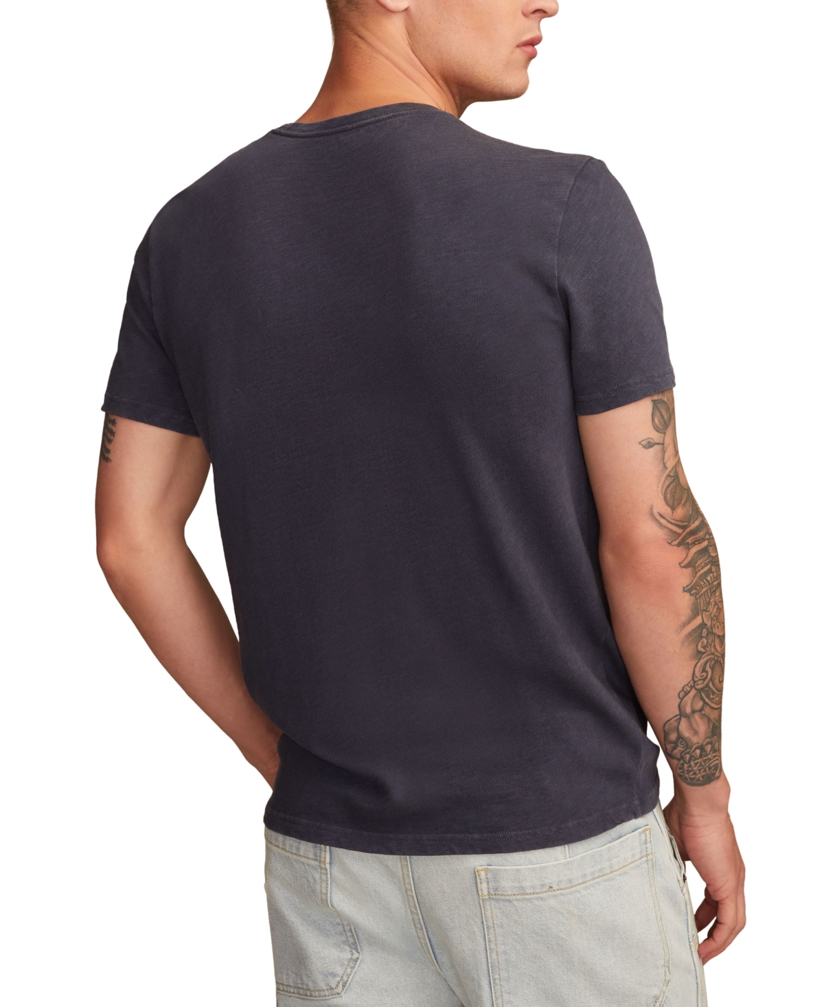 Lucky Brand Men's Crewneck Joshua Tree T-shirt In Brown