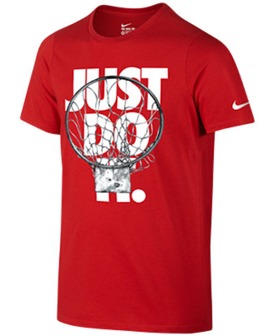 Nike Boys' Just Do It Basketball T-Shirt - Shirts & Tees - Kids & Baby ...