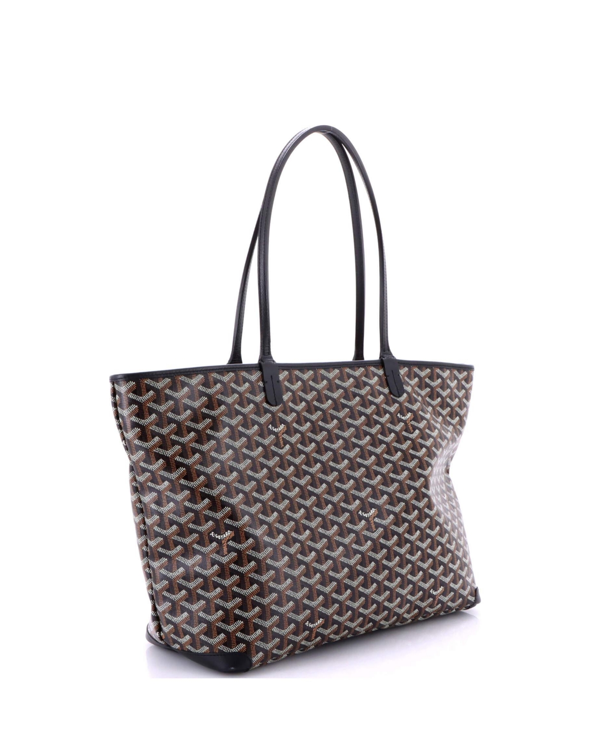 Pre-Owned Goyard Mm Artois Tote Coated Canvas