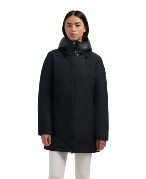 Женские куртки PAJAR Women's Nova Mixed Media 3 in 1 Coat with Fixed Hood