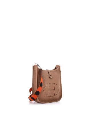 Pre-Owned HERMES TPM Evelyne Bag Gen III Clemence
