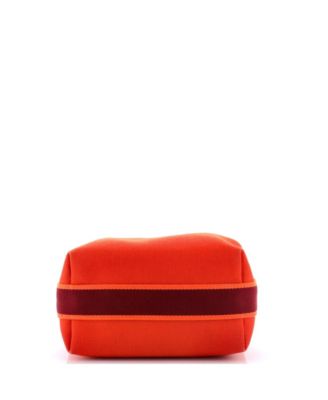 Pre-Owned HERMES PM Bride-A-Brac Travel Case Toile