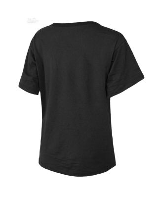 Women's Black Minnesota Lynx The Edge Premium Boxy T-Shirt