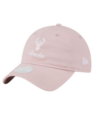New Era - Women's&nbsp;Pink Milwaukee Bucks Gameday Preppy 9Twenty Adjustable Hat